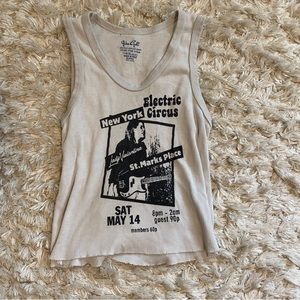 Brandy Melville New York Electric Circus tank